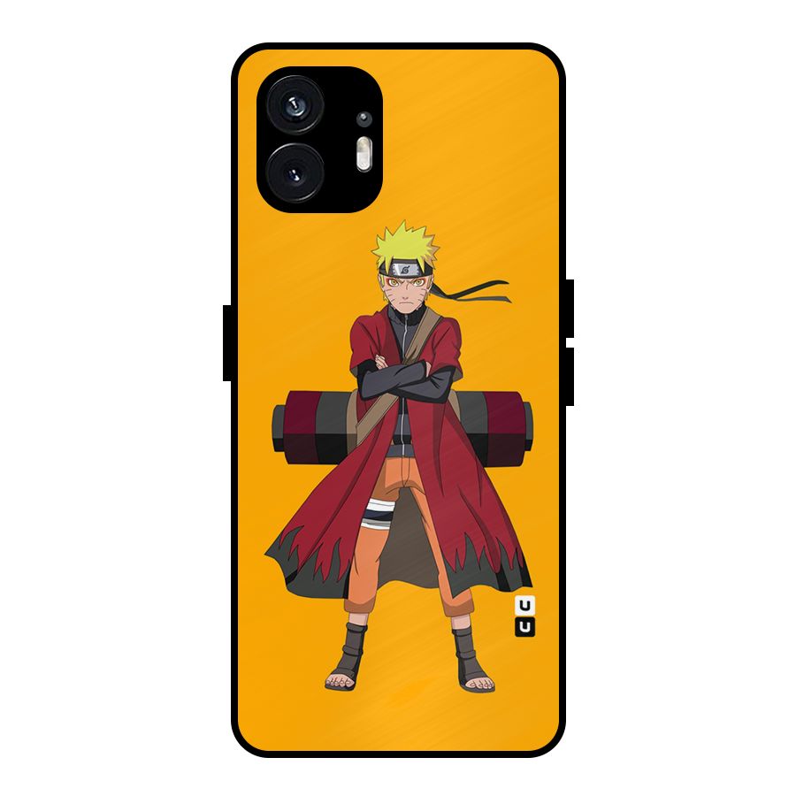 Naruto Uzumaki Art Metal Back Case for Nothing Phone 2