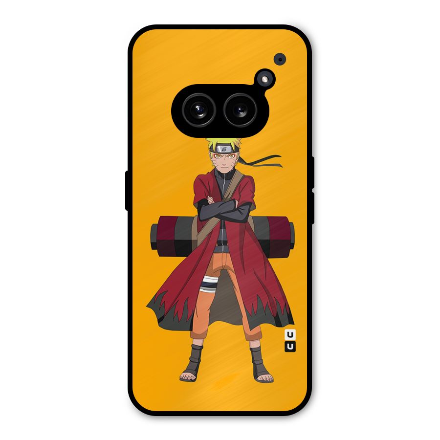Naruto Uzumaki Art Metal Back Case for Nothing Phone 2a Plus