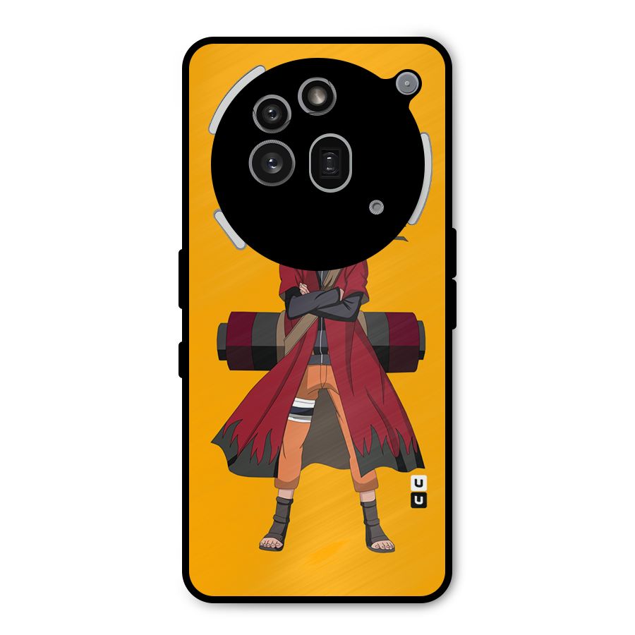 Naruto Uzumaki Art Metal Back Case for Nothing Phone 3a Pro
