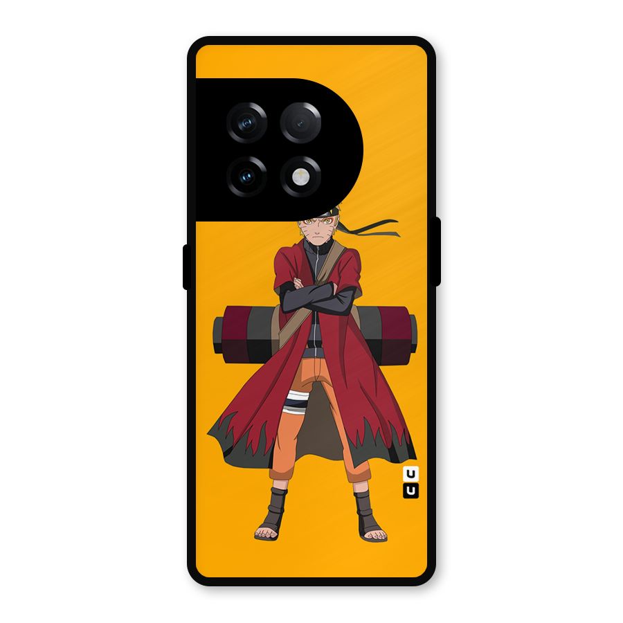 Naruto Uzumaki Art Metal Back Case for OnePlus 11R