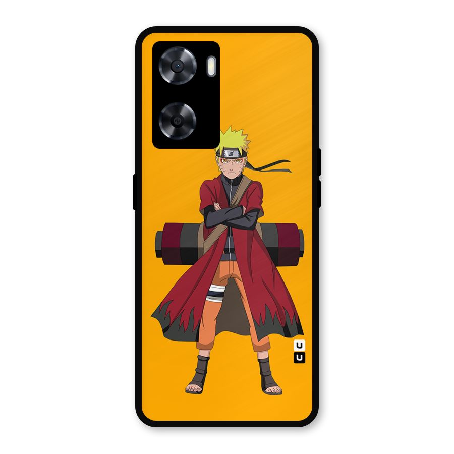 Naruto Uzumaki Art Metal Back Case for OnePlus Nord N20 SE