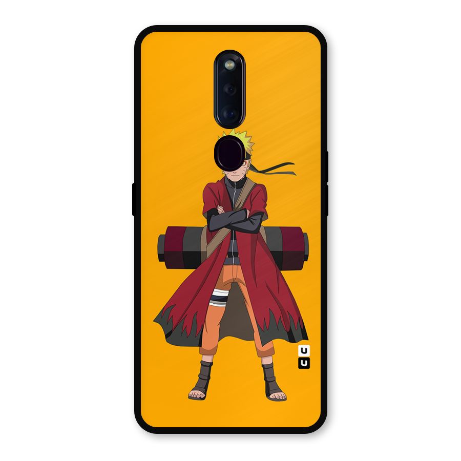 Naruto Uzumaki Art Metal Back Case for Oppo F11 Pro