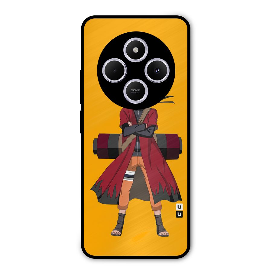 Naruto Uzumaki Art Metal Back Case for Poco C75 5G