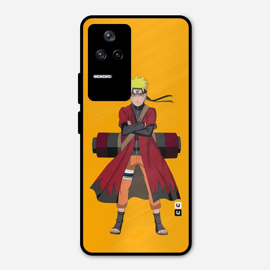Naruto Uzumaki Art Metal Back Case for Poco F4 5G