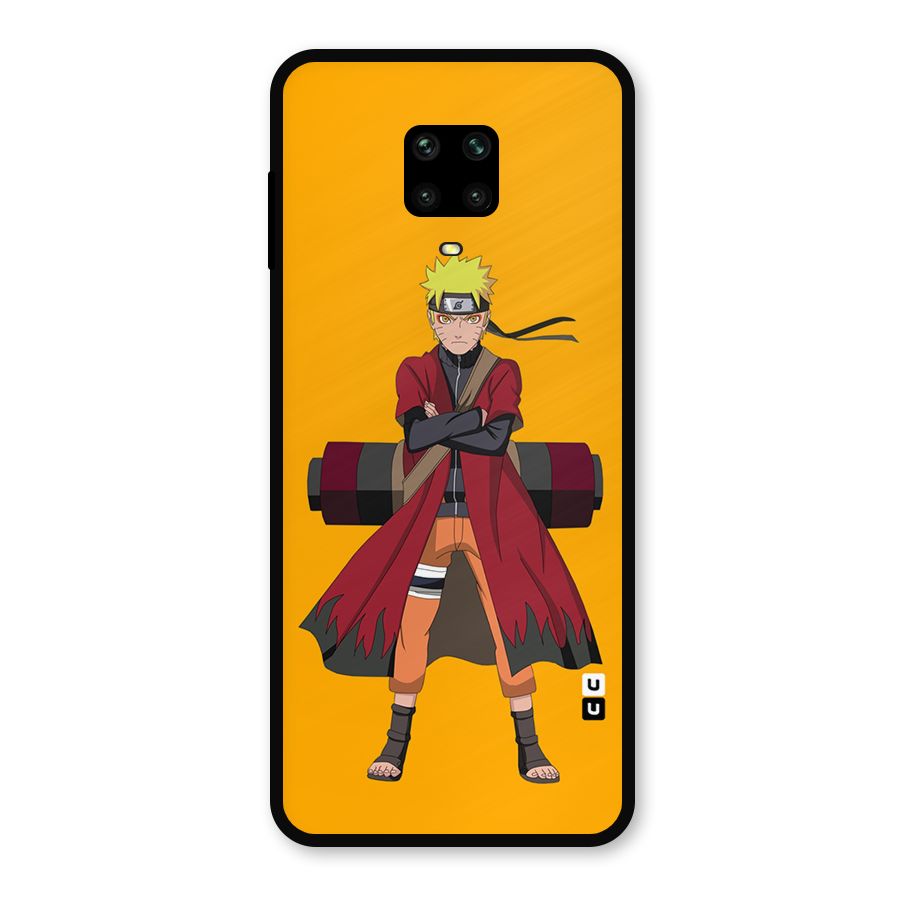 Naruto Uzumaki Art Metal Back Case for Poco M2