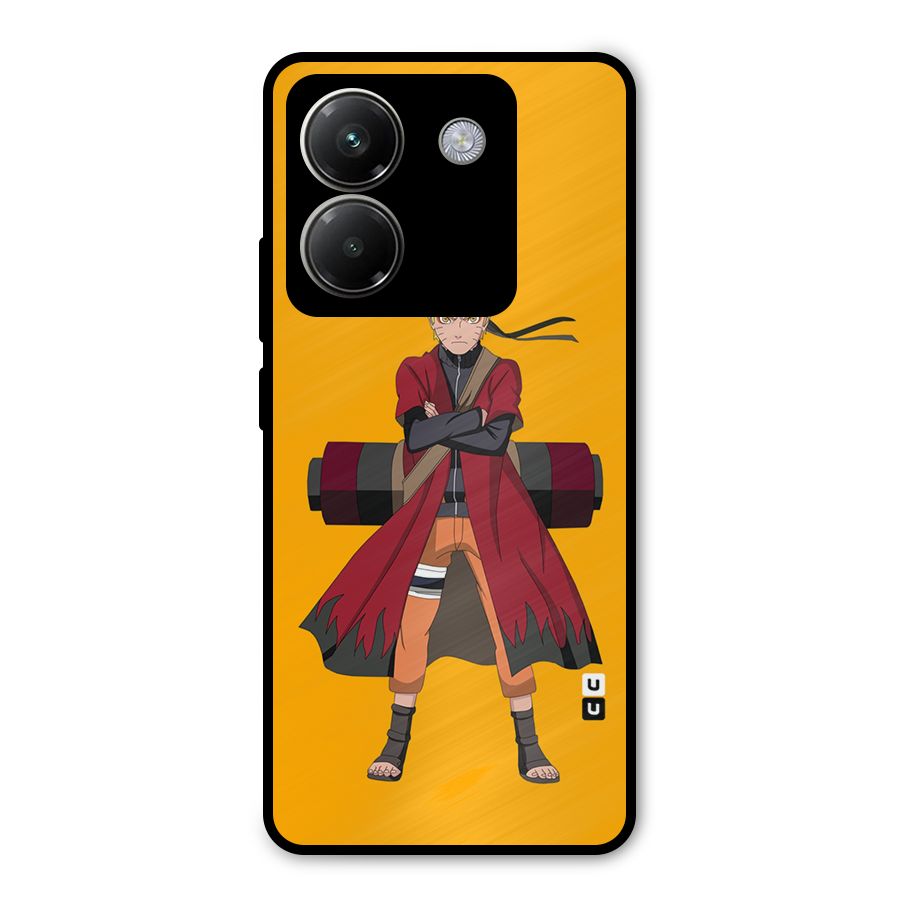 Naruto Uzumaki Art Metal Back Case for Poco M7 Pro 5G