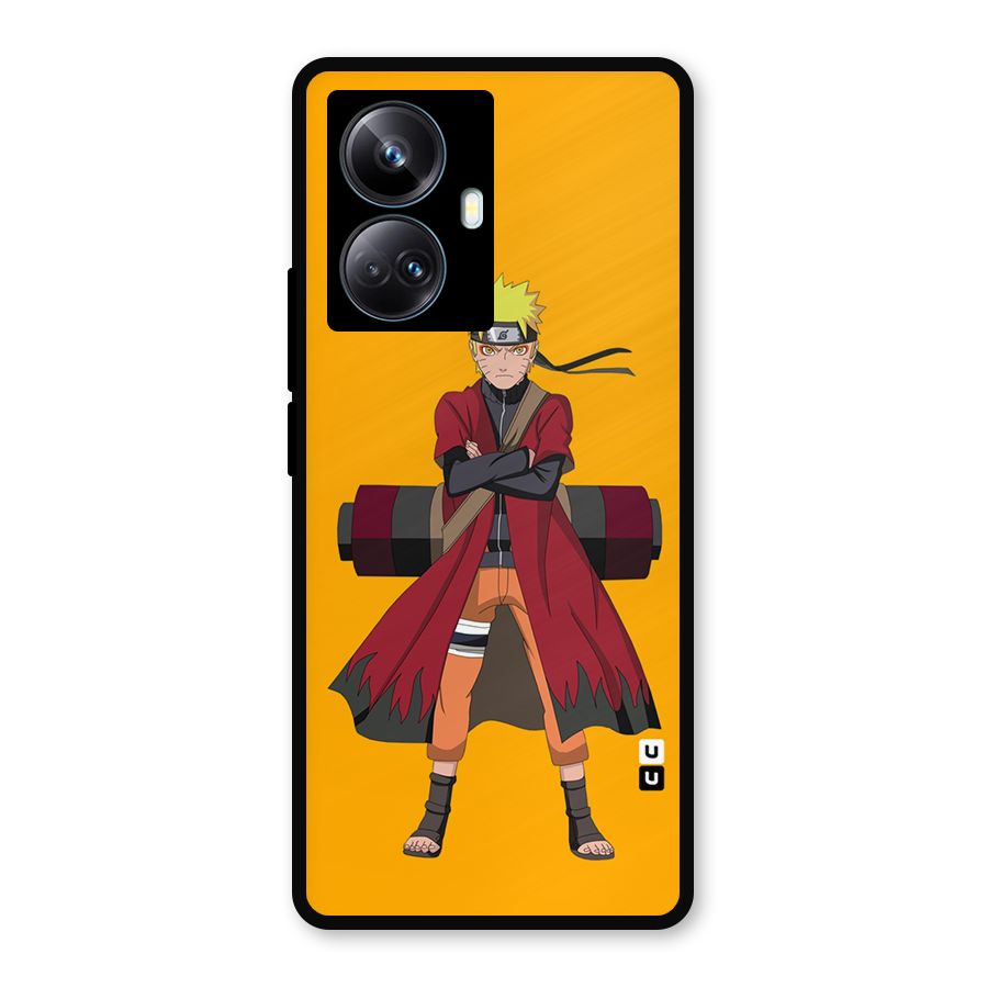 Naruto Uzumaki Art Metal Back Case for Realme 10 Pro Plus