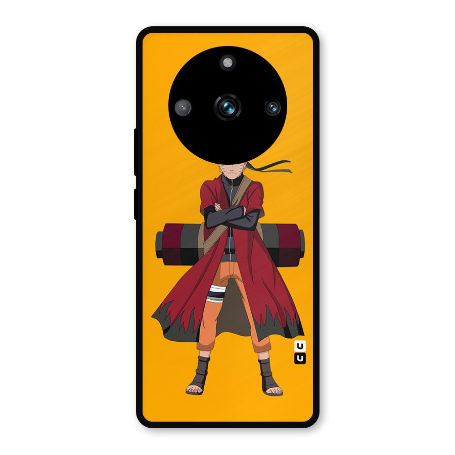 Naruto Uzumaki Art Metal Back Case for Realme 11 Pro Plus