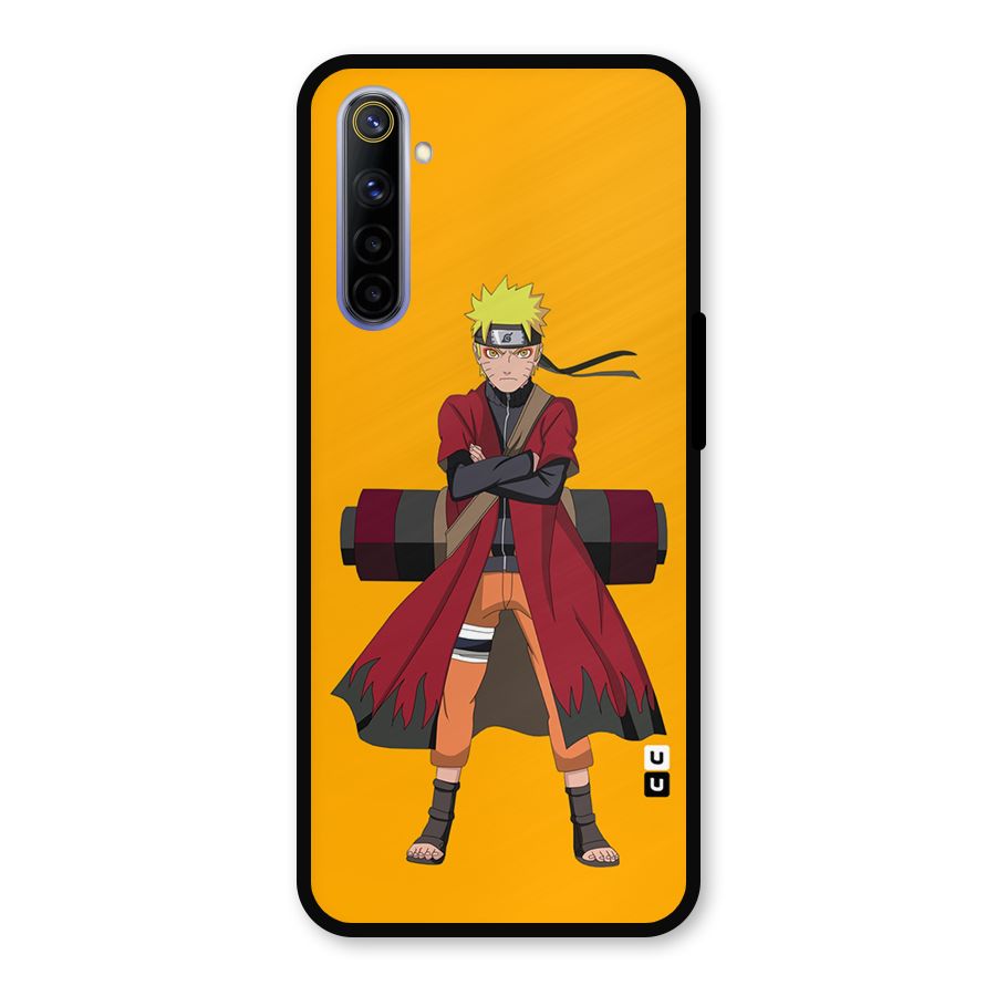 Naruto Uzumaki Art Metal Back Case for Realme 6i