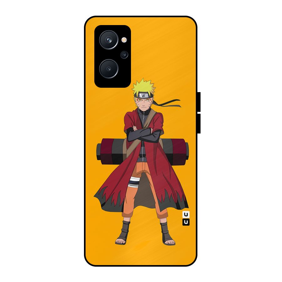 Naruto Uzumaki Art Metal Back Case for Realme 9i 5G