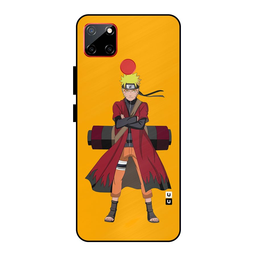 Naruto Uzumaki Art Metal Back Case for Realme C12