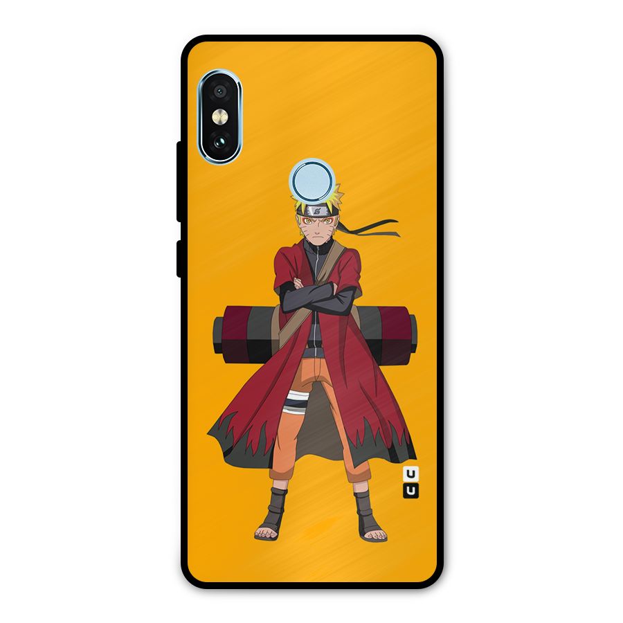 Naruto Uzumaki Art Metal Back Case for Redmi Note 5 Pro