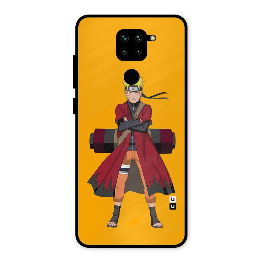 Naruto Uzumaki Art Metal Back Case for Redmi Note 9