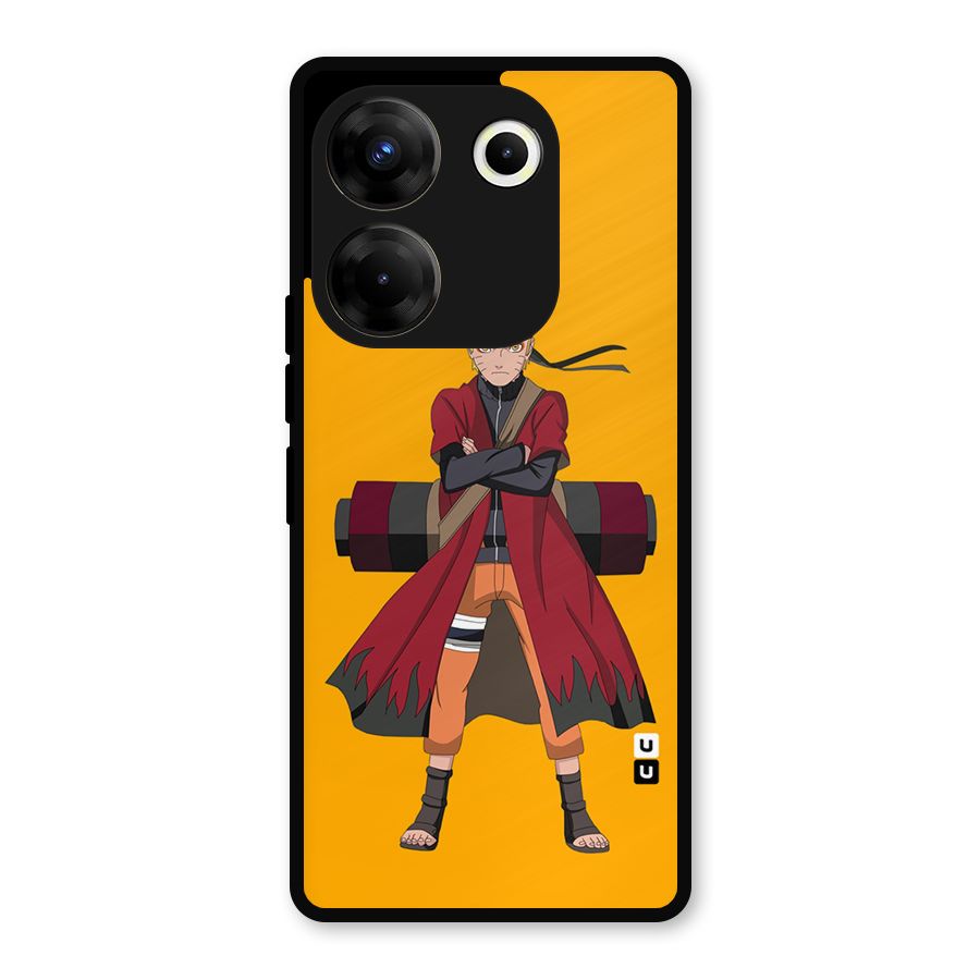 Naruto Uzumaki Art Metal Back Case for Tecno Camon 20