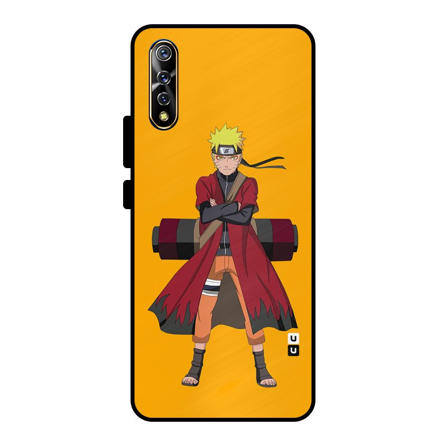 Naruto Uzumaki Art Metal Back Case for Vivo S1