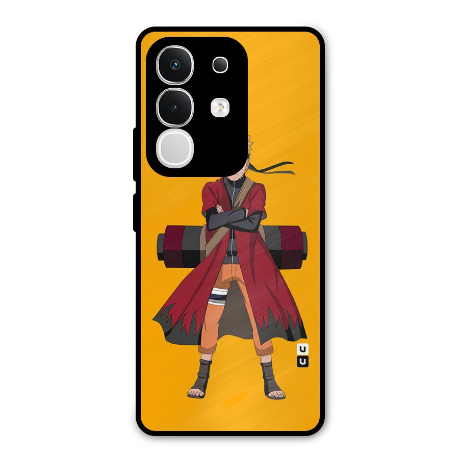 Naruto Uzumaki Art Metal Back Case for Vivo T4x
