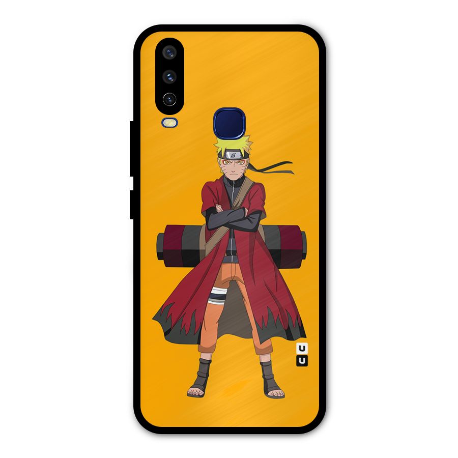 Naruto Uzumaki Art Metal Back Case for Vivo V17