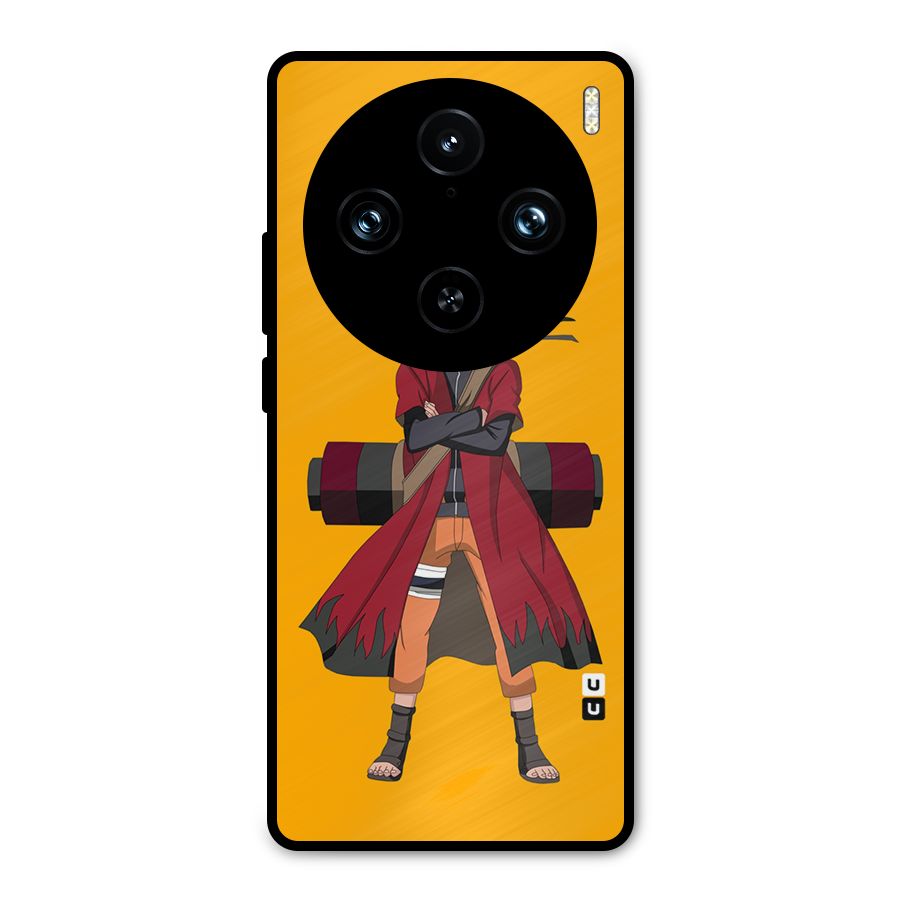 Naruto Uzumaki Art Metal Back Case for Vivo X100 Pro
