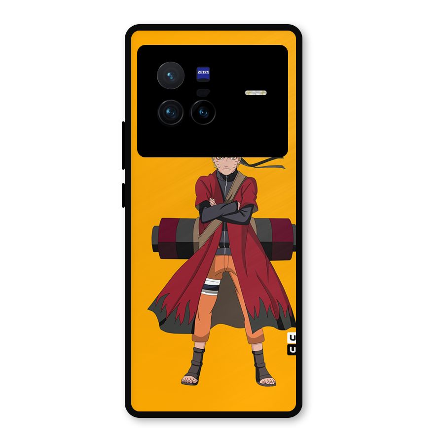 Naruto Uzumaki Art Metal Back Case for Vivo X80