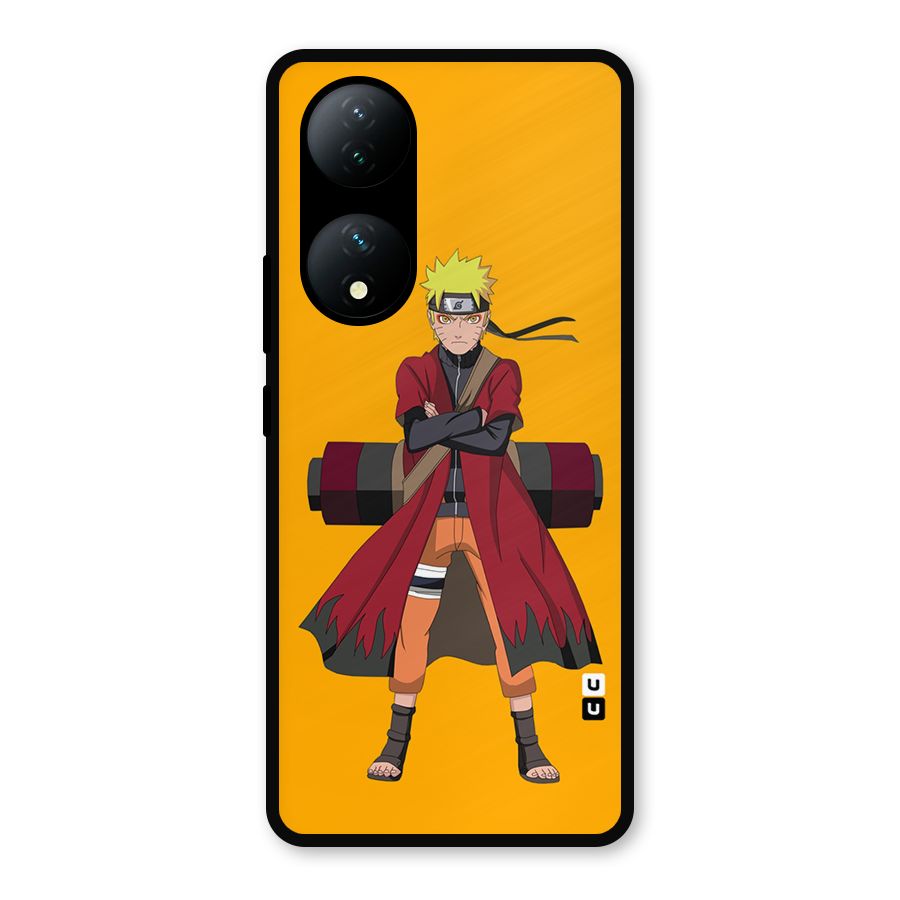 Naruto Uzumaki Art Metal Back Case for Vivo Y100a