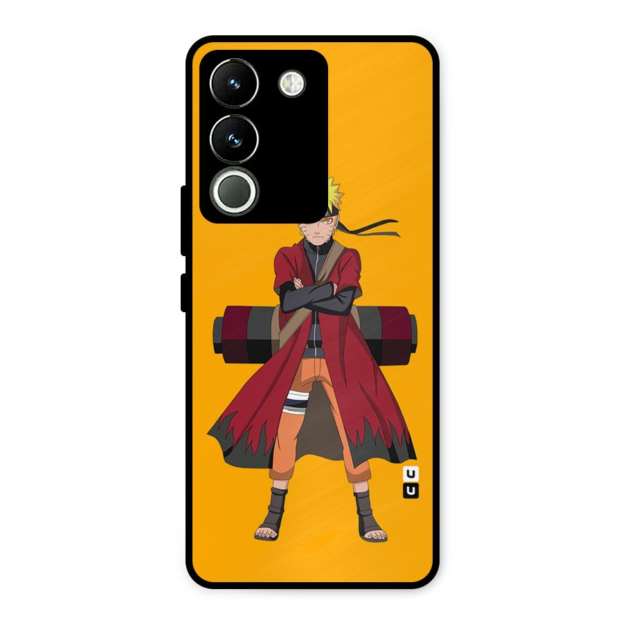 Naruto Uzumaki Art Metal Back Case for Vivo Y200
