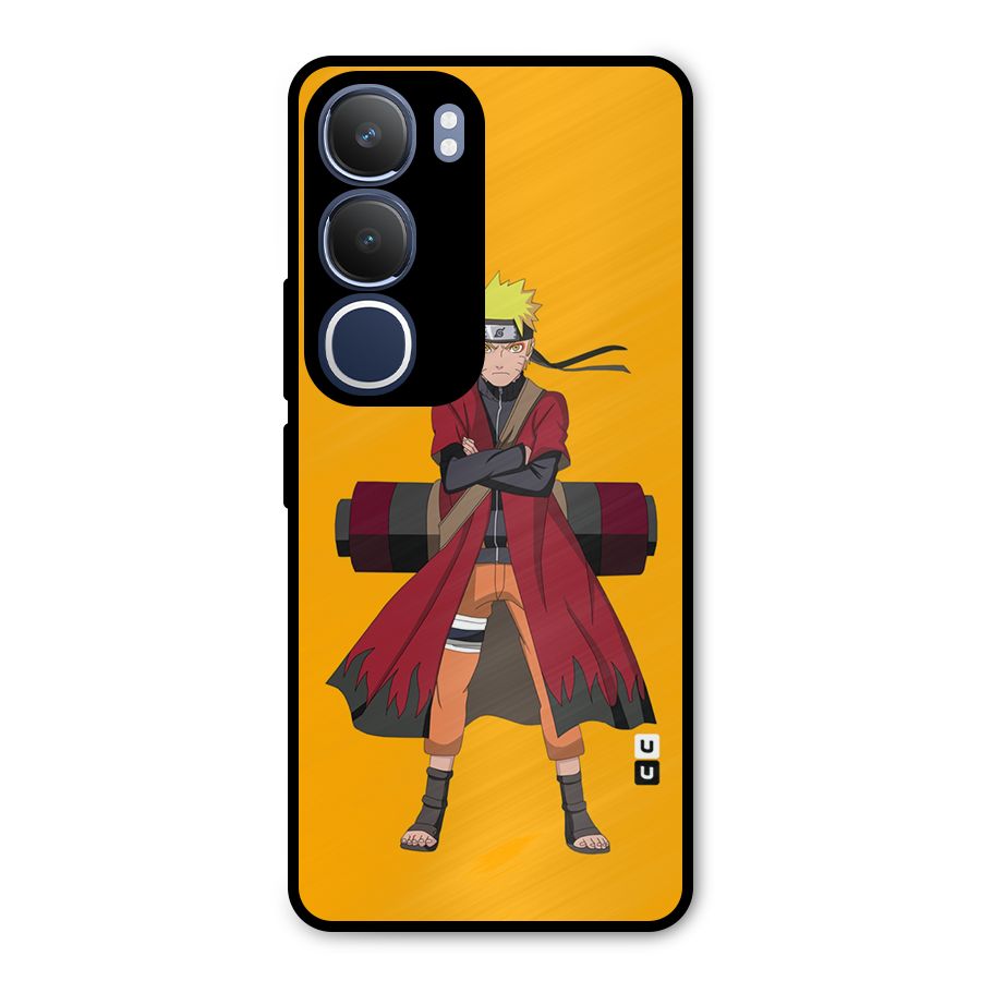Naruto Uzumaki Art Metal Back Case for Vivo Y29