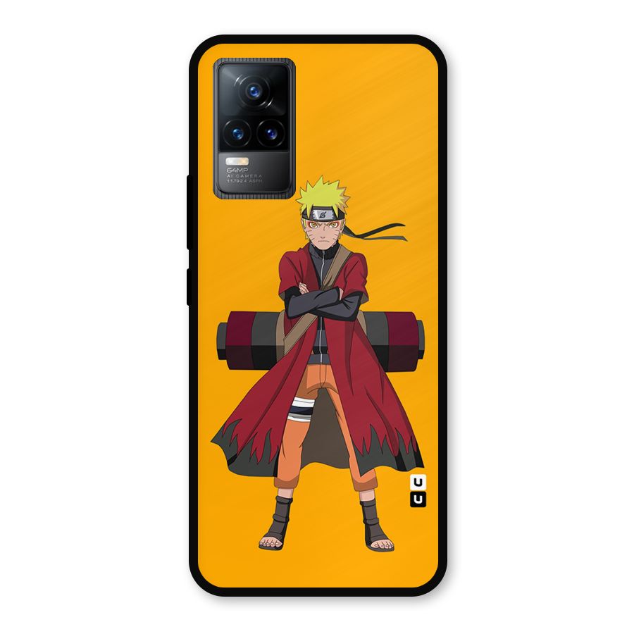 Naruto Uzumaki Art Metal Back Case for Vivo Y73