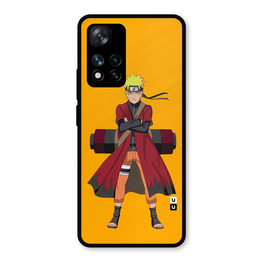 Naruto Uzumaki Art Metal Back Case for Xiaomi 11i 5G