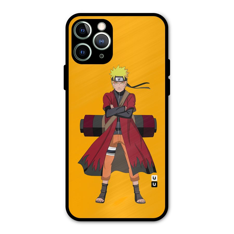 Naruto Uzumaki Art Metal Back Case for iPhone 11 Pro Max