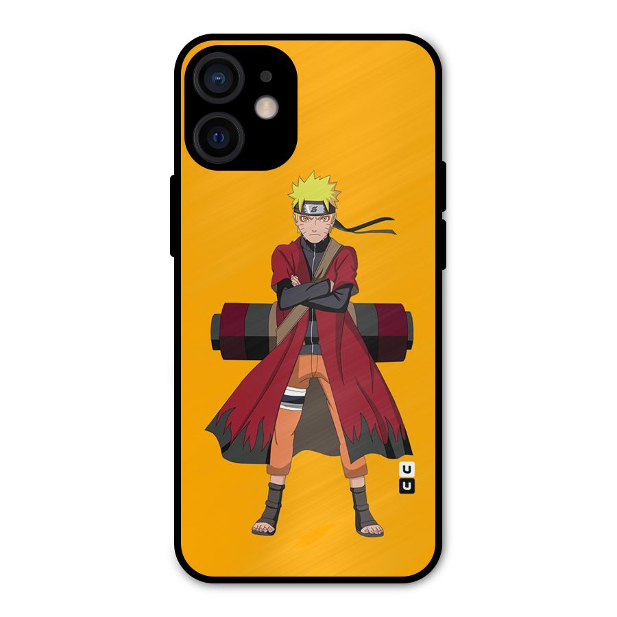 Naruto Uzumaki Art Metal Back Case for iPhone 12 Mini