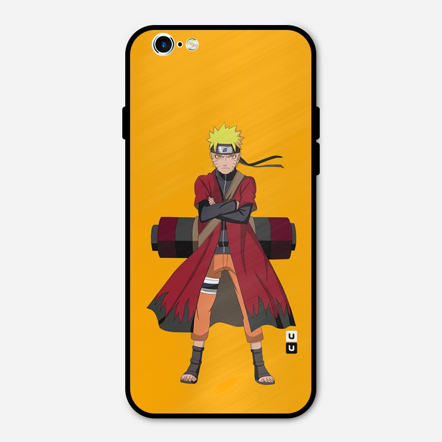 Naruto Uzumaki Art Metal Back Case for iPhone 6 6s