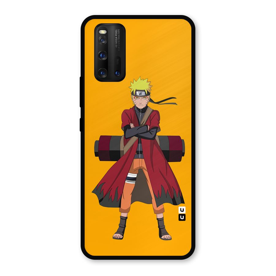 Naruto Uzumaki Art Metal Back Case for iQOO 3