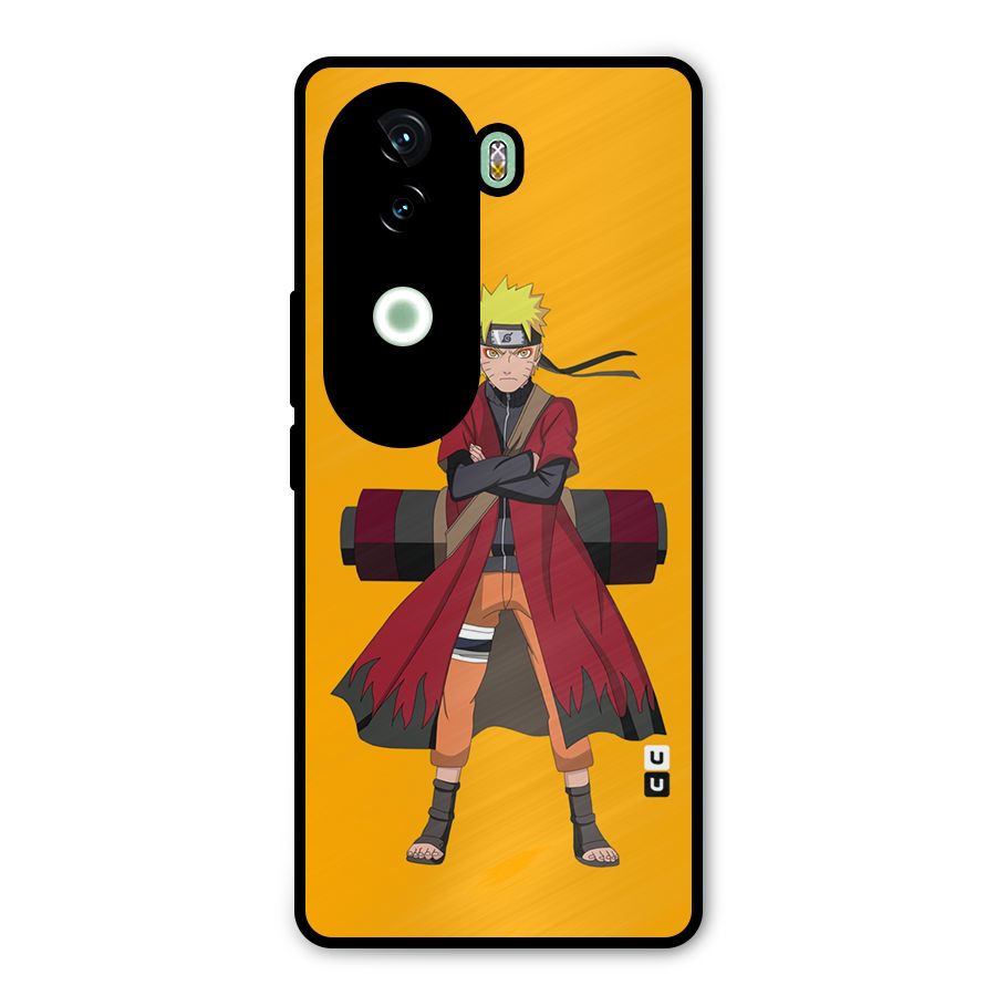 Naruto Uzumaki Art Metal Back Case for iQOO Z9s