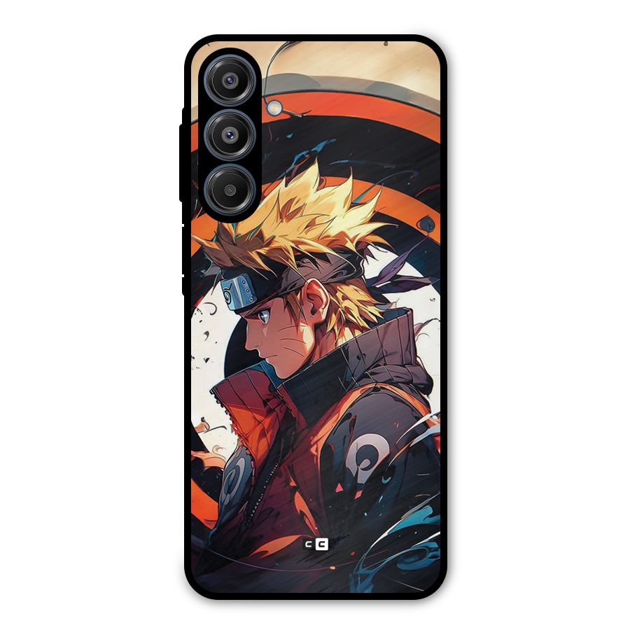 Naruto Uzumaki Combat Metal Back Case for Galaxy A16 5G
