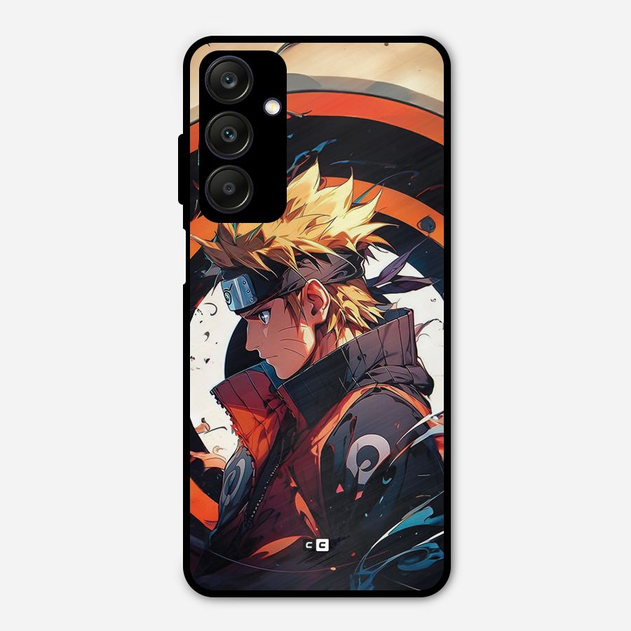 Naruto Uzumaki Combat Metal Back Case for Galaxy A25 5G