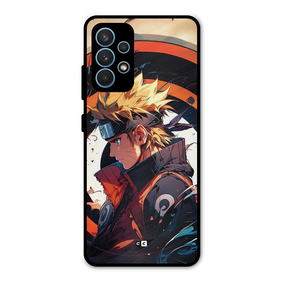 Naruto Uzumaki Combat Metal Back Case for Galaxy A32