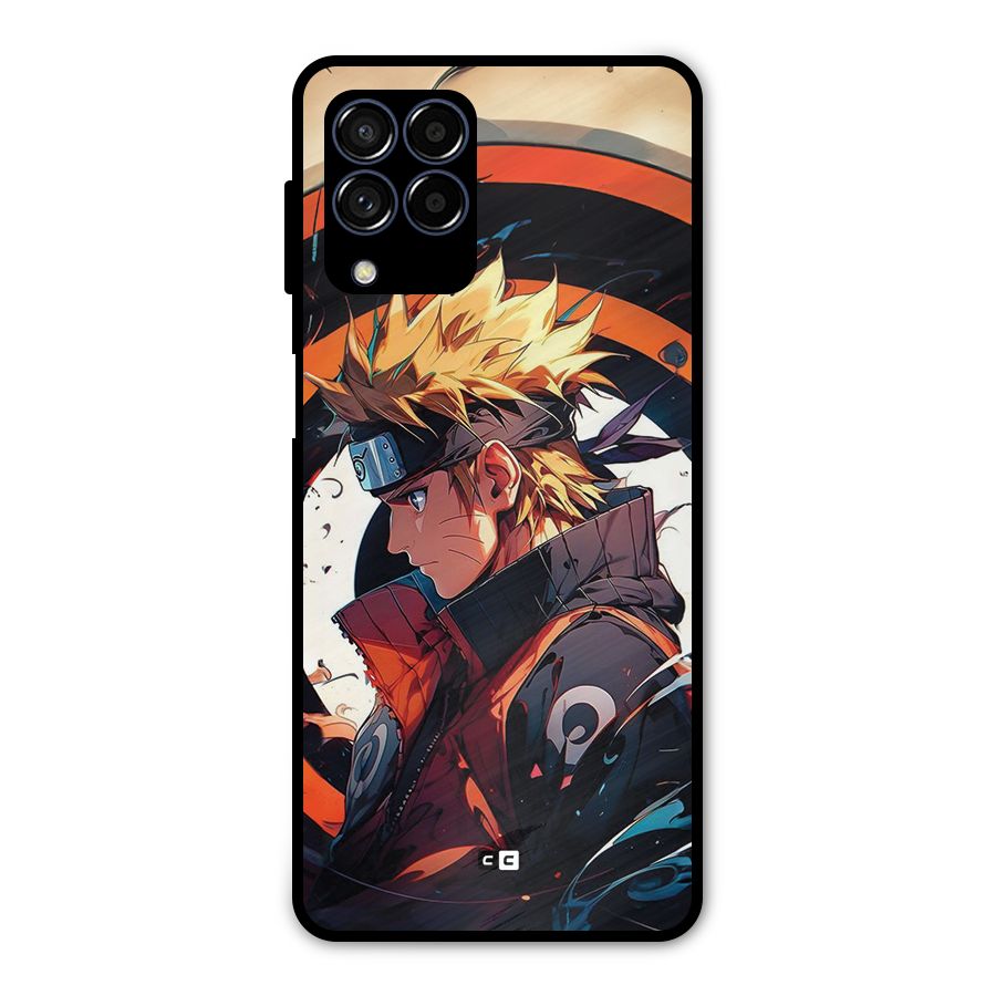 Naruto Uzumaki Combat Metal Back Case for Galaxy M53 5G