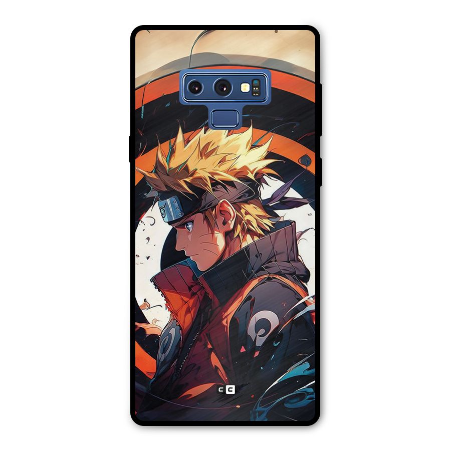 Naruto Uzumaki Combat Metal Back Case for Galaxy Note 9