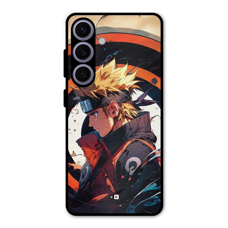 Naruto Uzumaki Combat Metal Back Case for Galaxy S24