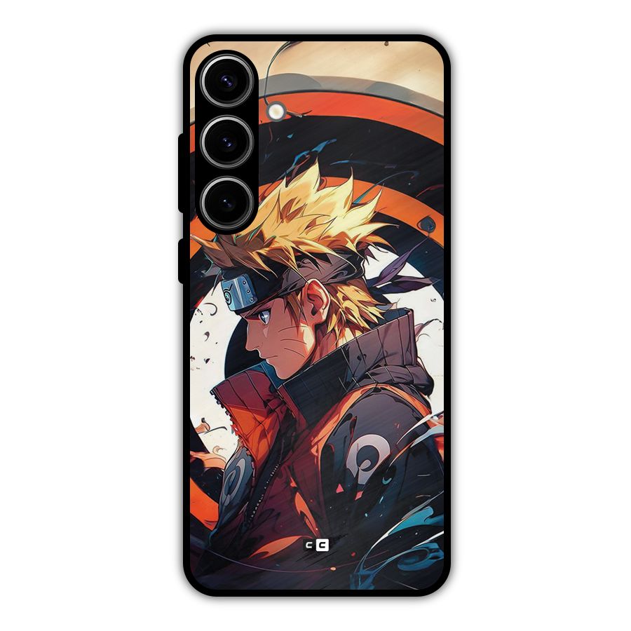 Naruto Uzumaki Combat Metal Back Case for Galaxy S24 Plus