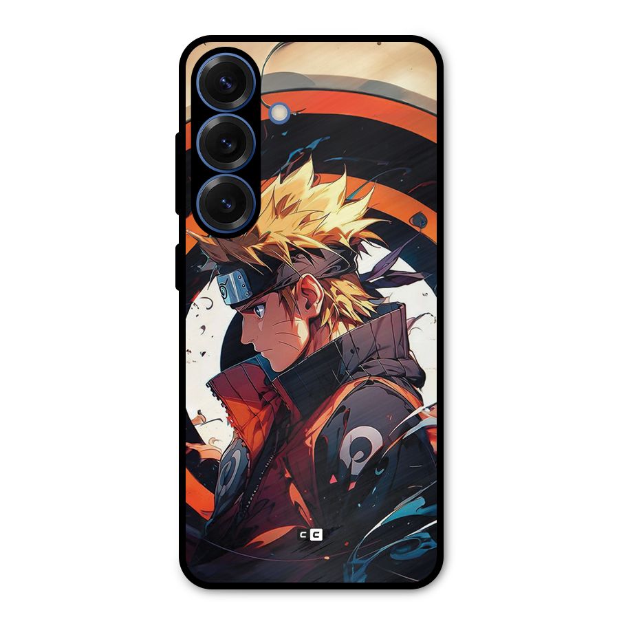 Naruto Uzumaki Combat Metal Back Case for Galaxy S25