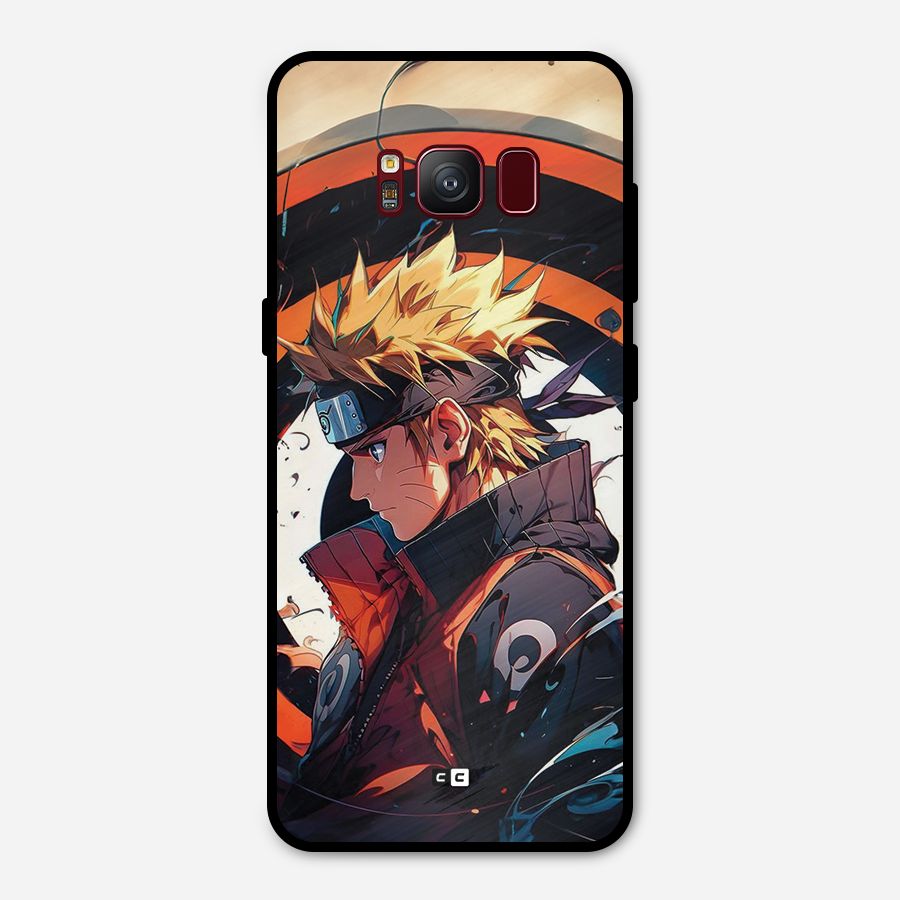 Naruto Uzumaki Combat Metal Back Case for Galaxy S8