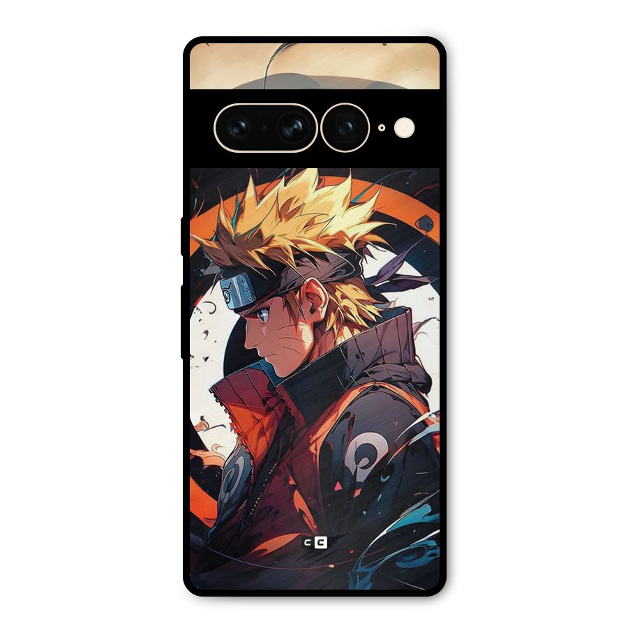 Naruto Uzumaki Combat Metal Back Case for Google Pixel 7 Pro