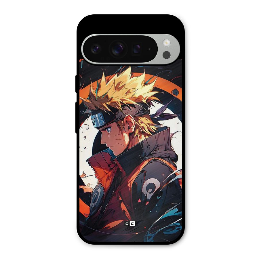 Naruto Uzumaki Combat Metal Back Case for Google Pixel 9 Pro XL