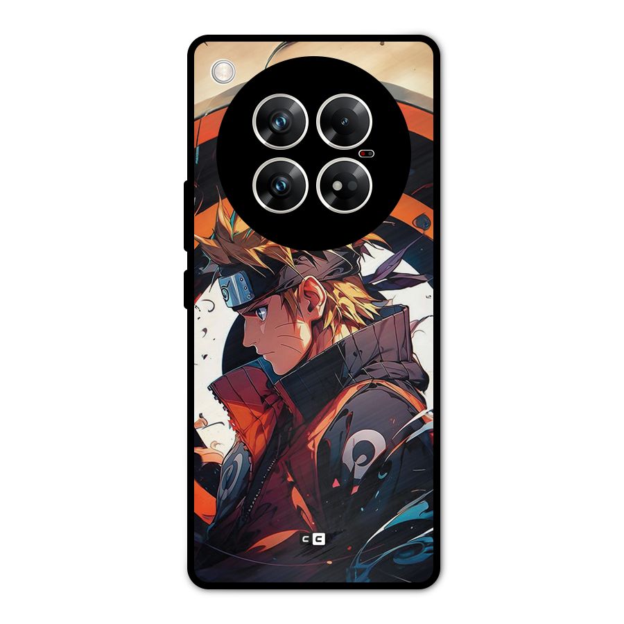 Naruto Uzumaki Combat Metal Back Case for Infinix Zero 40 5G
