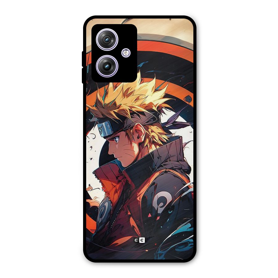 Naruto Uzumaki Combat Metal Back Case for Moto G64