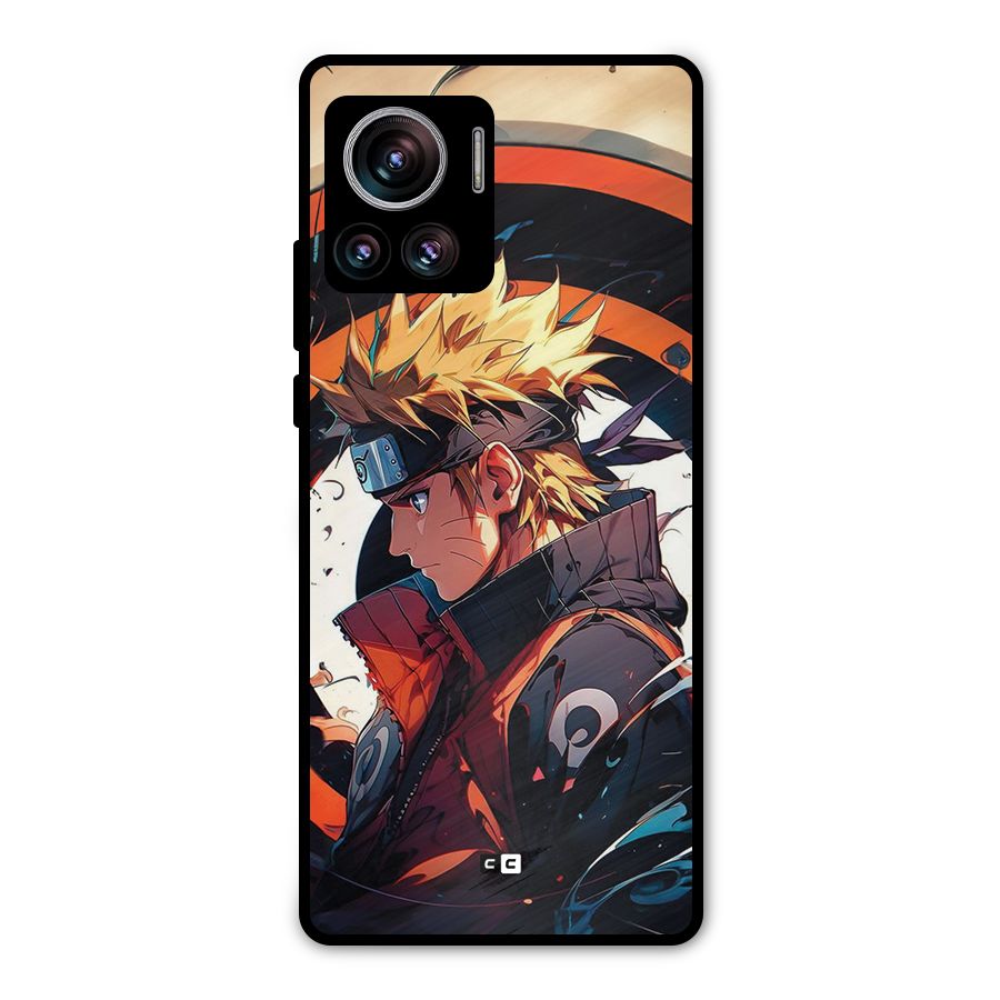 Naruto Uzumaki Combat Metal Back Case for Motorola Edge 30 Ultra