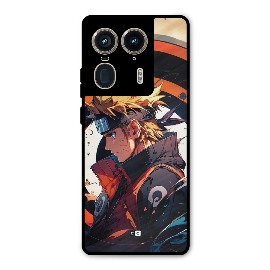 Naruto Uzumaki Combat Metal Back Case for Motorola Edge 50 Ultra