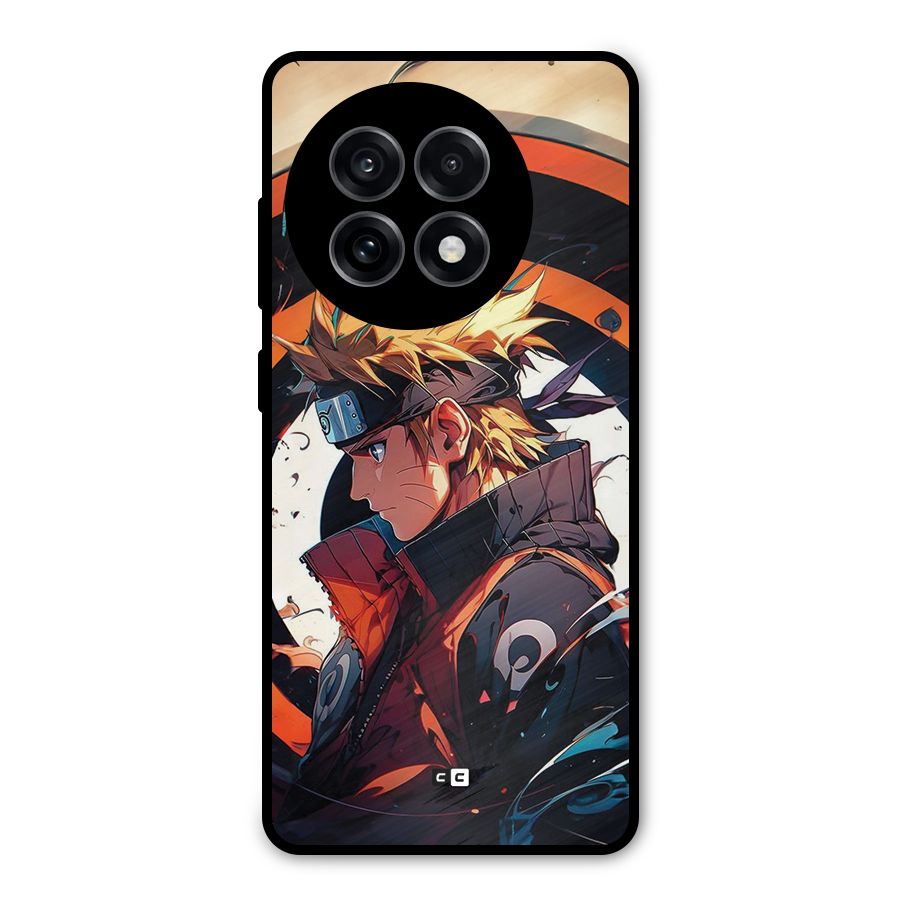 Naruto Uzumaki Combat Metal Back Case for OnePlus 13R