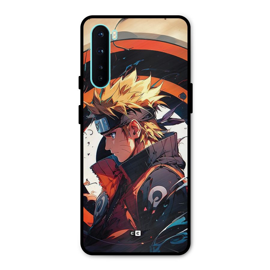 Naruto Uzumaki Combat Metal Back Case for OnePlus Nord